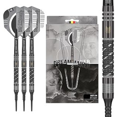 Mērķa šautriņas Dimitri Van Den Bergh x Echo 90% volframa Soft Tip šautriņu komplekts — Soft Tip šautriņu komplekts, Player Edition Dimi šautriņu komplekts, Pixel Tip šautriņas