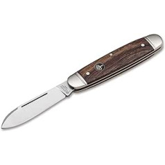 Böker Manufaktur Solingen Unisex — Adult Club Knife Gentleman Pocket Knife, brūns, 16,5 cm