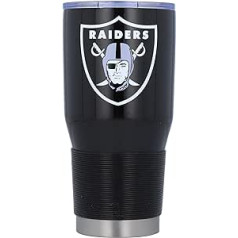 Logotips Brands 623-S30T-1: Lasvegasas Raiders Tumbler, nerūsējošais tērauds, 850 ml