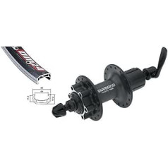 Ritenis Al 26 Hg Alex DM24/M475 6-Bolt Black