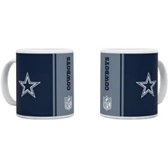 Lieliska zīmola NFL krūze, kafijas tase Gridiron 330 ml (Dallas Cowboys)