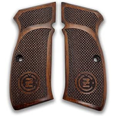 ZIB GRIPS CZ-75 ar rokām izgatavots riekstkoka pistoles rokturis Ars.059