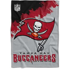 Tampa Bay Buccaneers NFL flaneļa sega flīsa sega sega velūra sega izmešanas stūris 150 x 200 cm