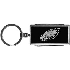 Siskiyou Sports NFL Unisex Adult Multi-Tool atslēgu piekariņš, melns