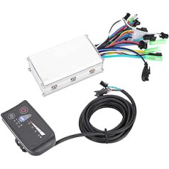 AYNEFY Brushless Controller 24/36V/48V Motora ātruma regulators Birstes motora ātruma regulators Elektromotora kontrolieris ar ūdensnecaurlaidīgu LCD paneli E-Bike elektriskajam velosipēdu skrejritenim, 250W/350W