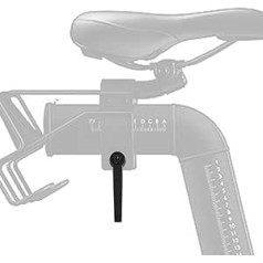 GGTE horizontālā sēdekļa roktura nomaiņa, kas saderīga ar Peloton velosipēdu sakausējuma rokturi Peloton piederumiem