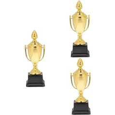 Sosoport Pack of 2 Game Trophy medaļas bērniem Futbola medaļas bērniem Plastmasas medaļas Children Trophy Children Trophy Award Bērnu balvas kauss