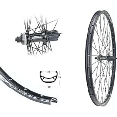 Aizmugurējais ritenis 27,5 collu 584-21 DH21 disks melns Shimano M6000 Centerlock 8, 9, 10 ātrumi