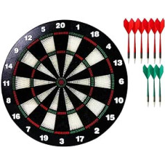 LCRACK Dartboard Surround Protection Šautriņu aizmugures sienas aksesuāri Daudzfunkcionāls apgriežams šautriņu dēlis