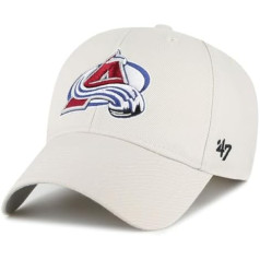 '47 NHL Colorado Avalanche beisbola cepure MVP Bone Cap, melna