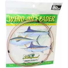 Momoi Fluorocarbon Wind-On Leader.