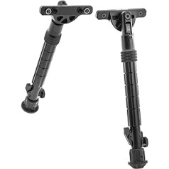 UTG unisex — Adult Recon Flex Keymod Bipod, matēts melns, 8,0–11,8 collu centra augstums, TL-BPDK02 divkāji, melns, viens izmērs, viens izmērs