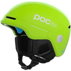 POC Unisex jauniešu POCito Obex Spin ķivere, fluorescējoša dzeltena/zaļa, XXS