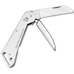 GATE 14 Multipurpose Stainless Steel Sailor Knife with Serrated Blade for Sailing and Outdoor Use