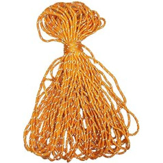 cjcaijun Plastic Tow Rope 20 m 2 mm Reflective Paracord Tent Cord Rope Camping Awning Rope Runner Guy Line for Towing Cars (Color : Orange)