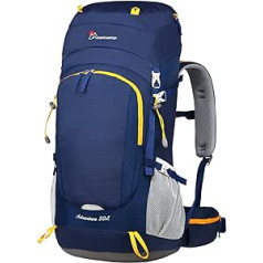 MOUNTAINTOP 50L Trekkingrucksack Wanderrucksack Herren Damen für Reisen Outdoor Klettern Camping mit Regenhülle