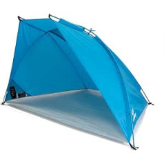 Outdoor Helios Air 850 UV 80 Compact Lightweight Beach Shelter Small Pack Size for Travel, Sun Tent with Aluminium Poles and Ventilation