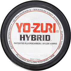 Yo-Zuri Hybrid Clear 500 Yards Monofil-Angelschnur, caurspīdīgs
