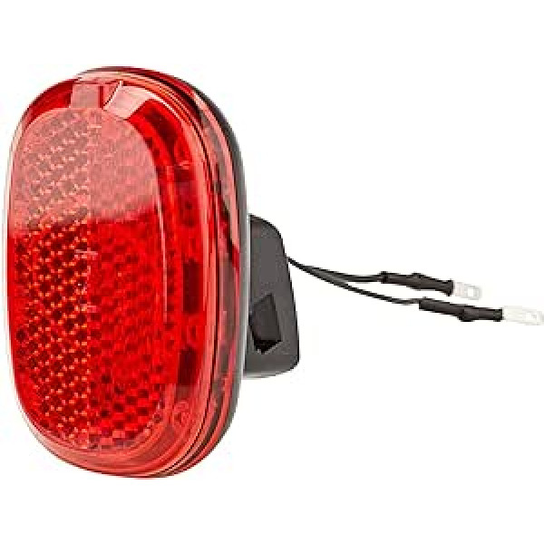 busch+müller Busch & Müller Unisex — Secuzed E LED E-velosipēda aizmugurējais lukturis, melns, viens izmērs