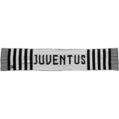 JUVIR|#JUVENTUS FC žakarda šalle ar logotipu žakarda vīriešiem, melna L