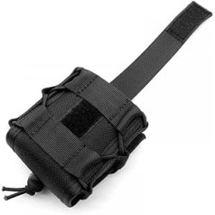 Handcuff Holster Tactical Handcuff Holder Handcuff Case Handcuff Cover Handcuff Protector Handcuff Holder Case Handcuff Cover with Molle System for Service Belt, Magic sticker, Classique