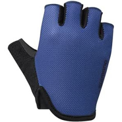 SHIMANO Unisex-Adult Junior Airway Gloves Handschuhe, Blau, viens izmērs