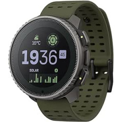 SUUNTO vertikālais piedzīvojumu pulkstenis — GPS viedpulkstenis, akumulatora darbības laiks līdz 65 dienām, militāri pārbaudīts korpuss, 100 m ūdensizturība, ražots Somijā, izmantojot 100% atjaunojamo enerģiju