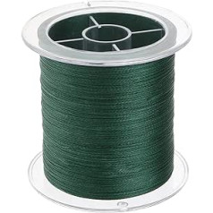 300m Braided Fishing Line 4 Strand Dark Green PE for Coarse Bait Fishing (10lb/20lb/30lbs/50lbs)