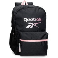 Reebok Beverly skolas mugursomas Poliestera Melns Rozā