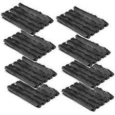 Albedel 40pcs for Bicycle Tubeless Tyre Repair Kit Strips Rope Refill Plug 3.5mm Emergency Puncture Flat for Road Bikes Mountain Bikes