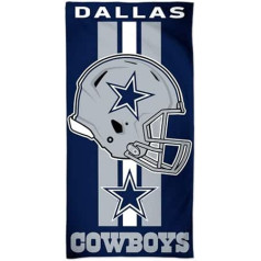 WinCraft NFL Dallas Cowboys A1874215 pludmales dvielis, šķiedra, 4,1 kg / 76,2 x 152,4 cm