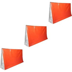 Yardwe 3St Notfallzelt im Freien Schlafsack Zelt für Outdoor-Aktivitäten Campingdecke Camo-Zelt Zelte Outdoor-Wärmedecke Überlebensdecke draussen Warme Decke Zelt Tasche Erste-Hilfe-Decke