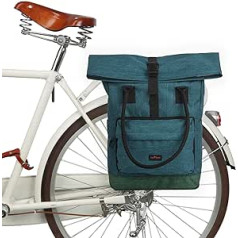 TOURBON Roll-Top Pannier Rack Mugursoma Velosipēdu Soma Velosipēdu turētājs