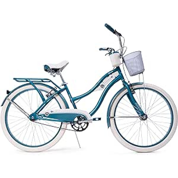 Huffy Ladies Deluxe Cruiser, Emerald Matt, M