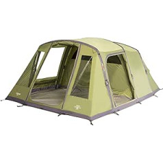 Vango Odyssey Inflatable Family Tunnel Tent, Epsom Green, Airbeam 500