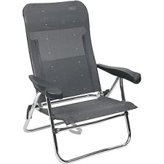 Crespo AL-205/40 1148195 Beach Chair Grey