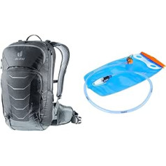 deuter Attack 16 velosipēdu mugursoma ar Protector & Streamer 2.0 hidratācijas sistēmu