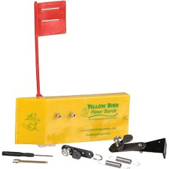 Yellow Bird Fishing Products Total neu gestaltet Original-Hobelbrett (100S Steuerbordseite, inkl. Tattle-Flagge und Hardware)