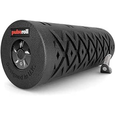 Pulseroll Deep Tissue Muscle Massage Vibrating Muscle & Myofascial Relief Pro Foam Roller Foam Roller