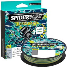 SpiderWire Superline Ultracast Braid Ultimate Braid-Moss Green 9kg 150m makšķerēšanas aukla