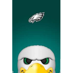 Trends International NFL Philadelphia Eagles — S. Preston Mascot Swoop 20 sienas plakāts 22,5 x 34 collu bez rāmja versija