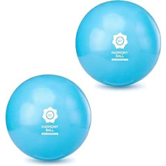 HARMONY BALL Pilates Ball & Exercise Ball in 18 cm, 23 cm or 28 cm without Phthalates/Inflatable and Burstproof, Various Sizes and Sets