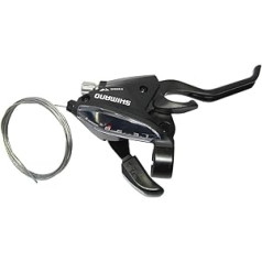 Shimano St EF510 2 pārnesumu/bremžu sviras HR astoņvirzienu 2017. gada melnā pārnesumu poga