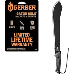 Gerber Machete with Nylon Sheath, black