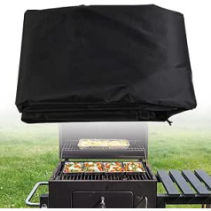 FUBESK Waterproof Portable Grill Cover for Weber Q2000, Q200 Series and BBQ Gas Grill, Compare to Weber 7111