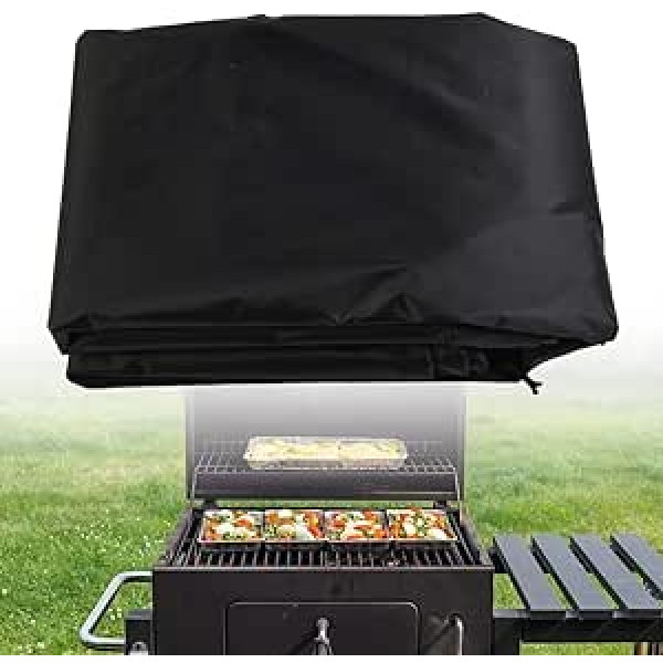 FUBESK Waterproof Portable Grill Cover for Weber Q2000, Q200 Series and BBQ Gas Grill, Compare to Weber 7111