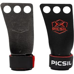 Picsi RX Carbon Grips 3H — Rokas rokturi un vingrošanas rokturi krosa treniņiem, muskuļu palielināšanai, pievilkšanai, svara celšanai, zoda pacelšanai, treniņiem, vingrinājumiem, tējkanna zvanam