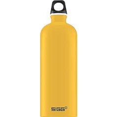 SIGG Traveler āra ūdens pudele (1 l), netoksiska un necaurlaidīga ūdens pudele pārgājieniem, viegla sporta ūdens pudele no alumīnija