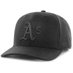 '47 Brand Low Profile Cap – Zone Oakland Athletics juoda, juoda