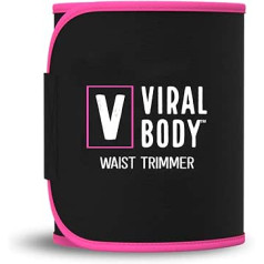 Viral Body Premium Unisex juosmens žoliapjovė ir prakaito diržas vyrams ir moterims svorio metimui saunos diržo pilvo apvyniojimas